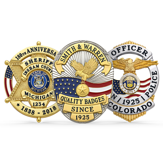 Custom Badges For Police, Fire, Security